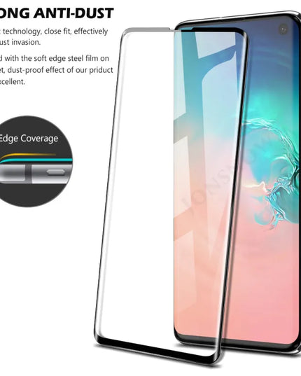 3D Anti-scratch Anti-drop Curved Tempered Glass For Samsung