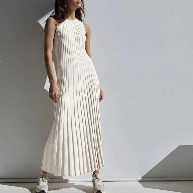 Luxurious Knitted Long Dress