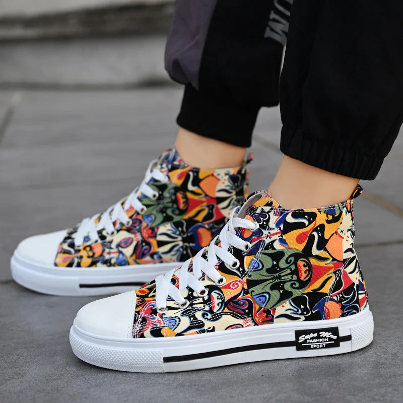 Trendy Fall Canvas Sneakers