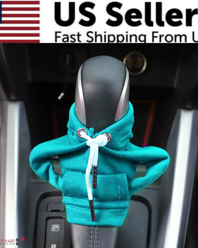 Car Gear Shift Cover Mini Hoodie Gear Shift Cover for Car Shifter Interior Trim