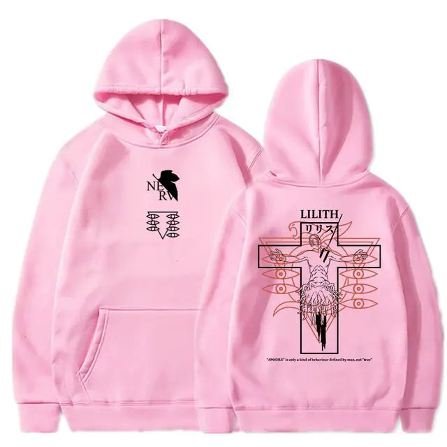 Angel Lilith Print Sweatshirt Pullover Hoodie