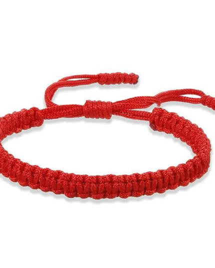 Woven Thread Rope Charm Bracelet