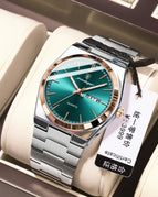 930 Rose Gold Green Noodles / Without Necklace