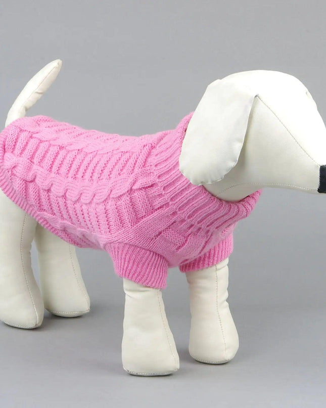 Solid Color Dog Sweater