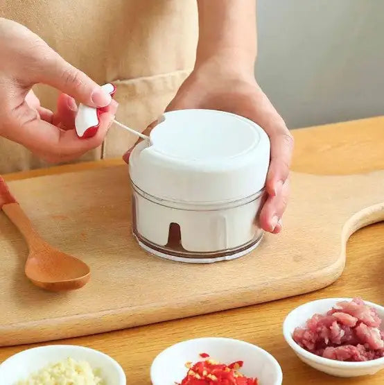 Mini Manual Food Shredder Processor