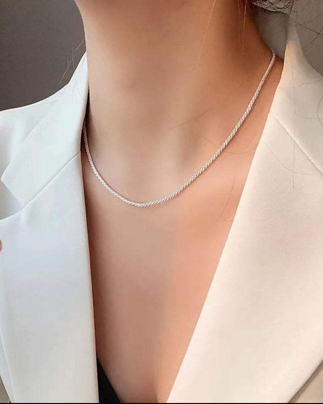 Sparkling Clavicle Chain Choker
