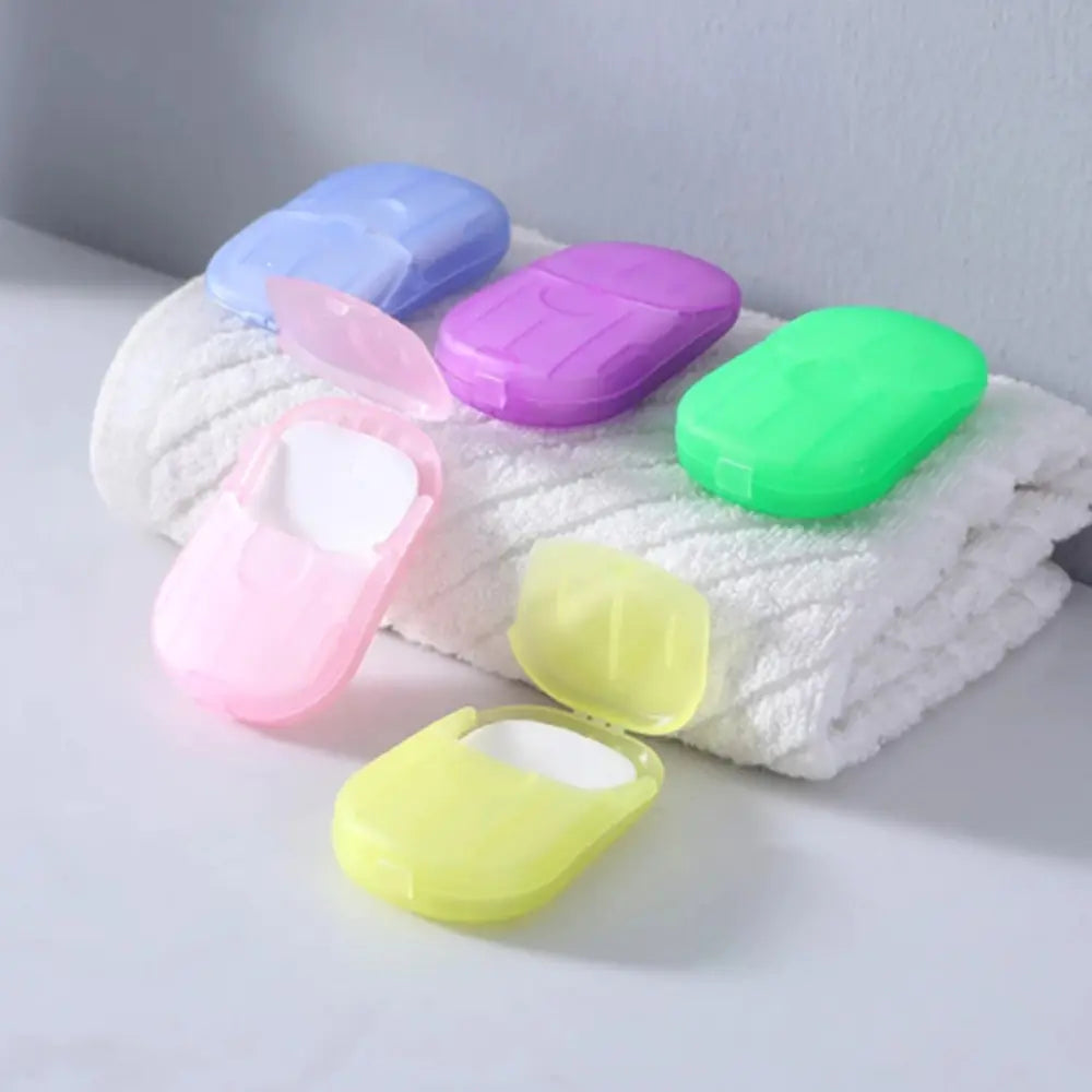 Portable Small Soap Box Paper Hand Washing