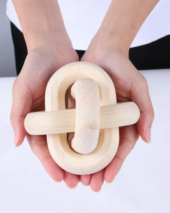 Knotted Wooden Sculpture