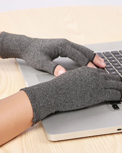 Arthritis Compression Half-Finger Gloves