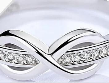 Diamond Sterling Silver Ring