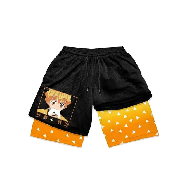 Anime Gym Shorts