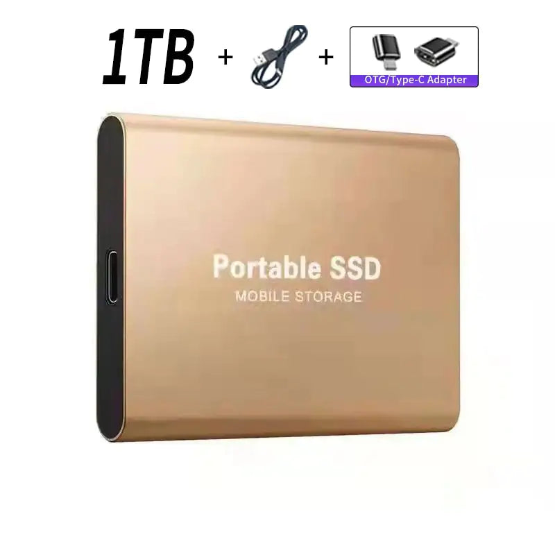 Portable SSD External Storage Hard Disks