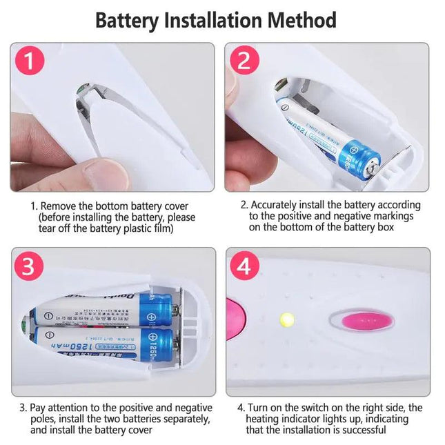Electric Eyelash Heated Curler-Long-Lasting Curl