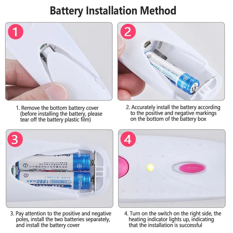 Electric Eyelash Heated Curler-Long-Lasting Curl