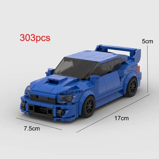 JDM STI Racing Sports Car Toy