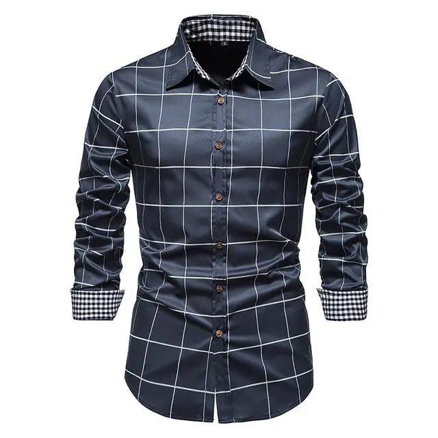 Patchwork Formal Shirts