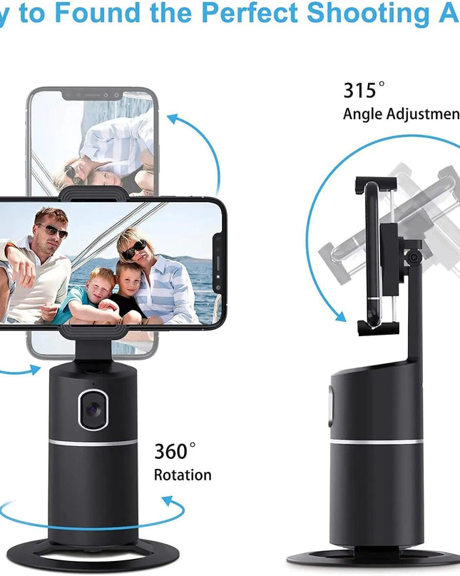 AI Smart Selfie 360° Tracker