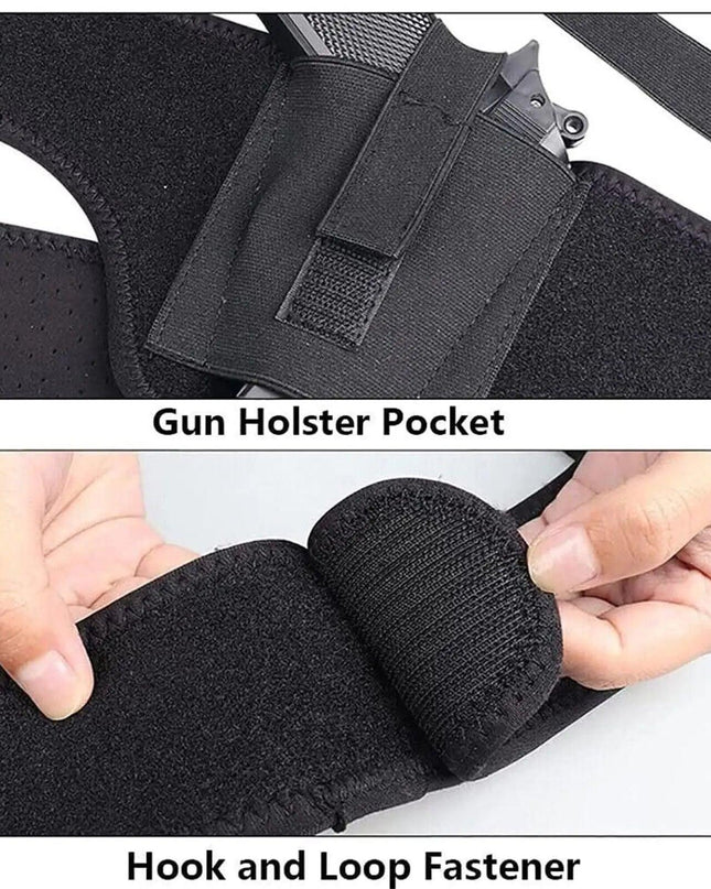 Tactical Concealed Carry Shoulder Waist Pistol Hand Gun Holder Holster Pouch US