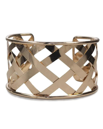 Cuffed  Bracelet Gold