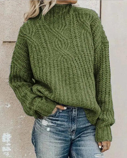 Plus Size Turtleneck Sweater