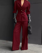 Burgundy / S
