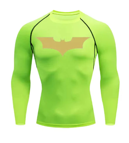 Long Sleeve Compression Batman T-Shirt