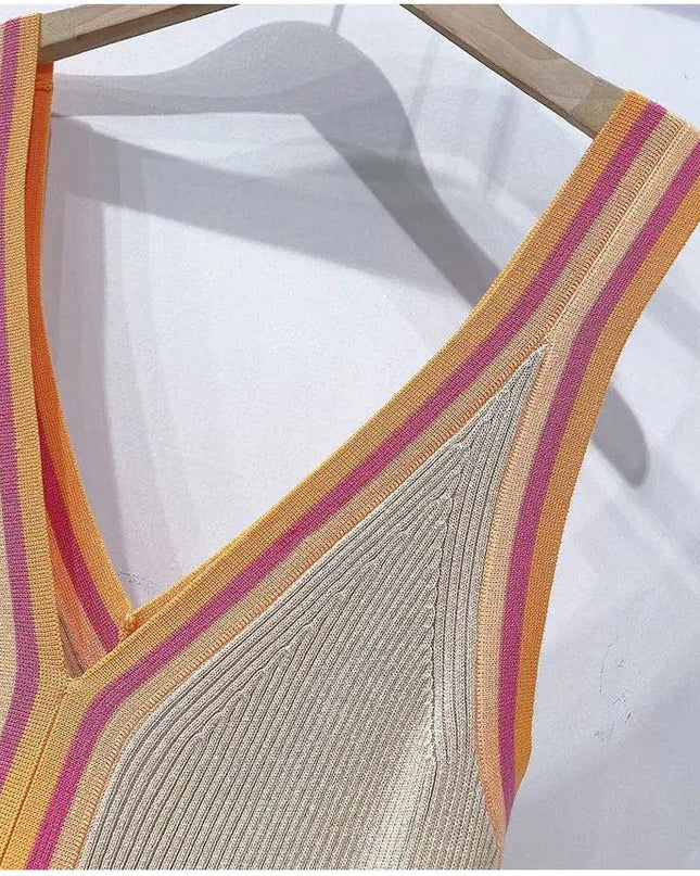 Pastel Longline Knit Dress