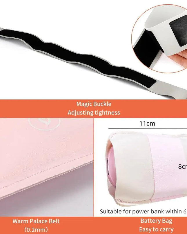 Electric Heated Waist Band Electric Abdominal Massager