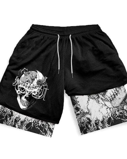 2 in-1 Compression Shorts for Men