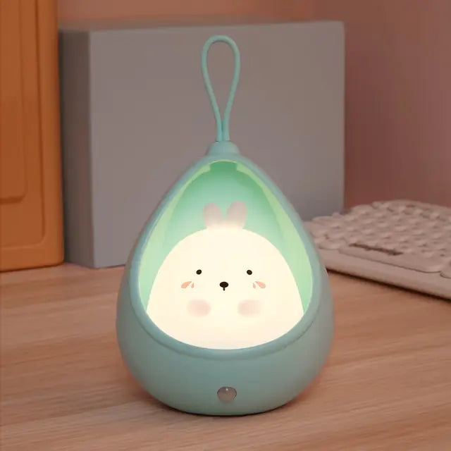 LED Night Light Sensor Control cute animal