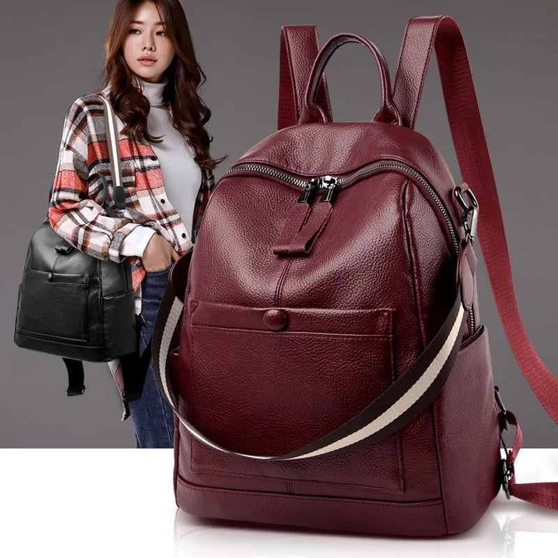 Women's Leather Backpacks