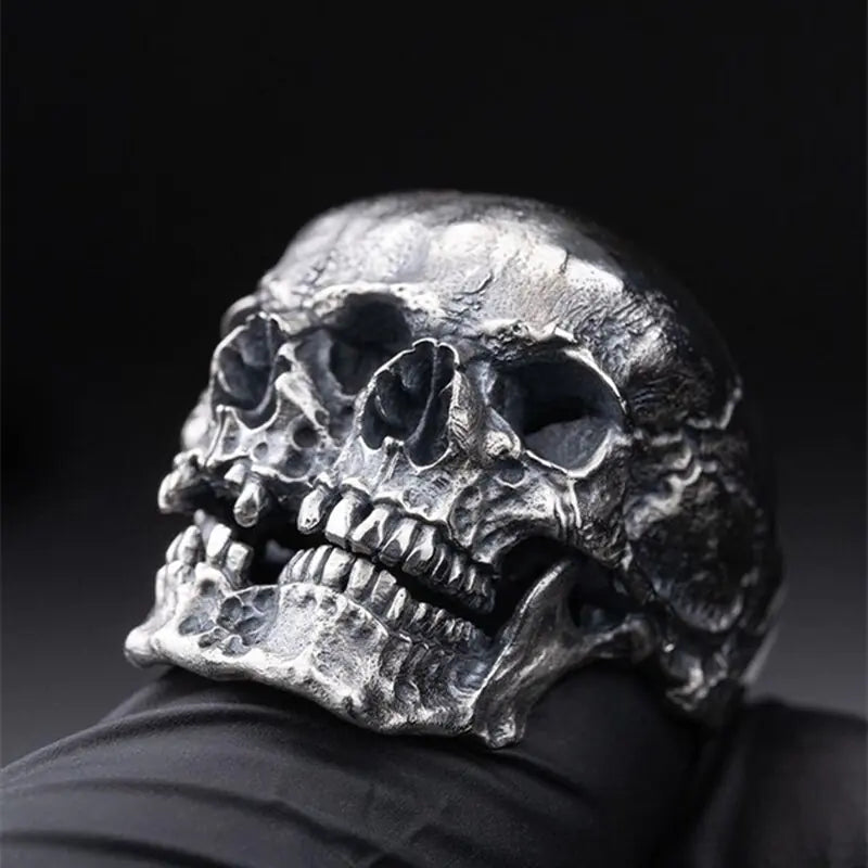 Unique Gothic Skull Ring