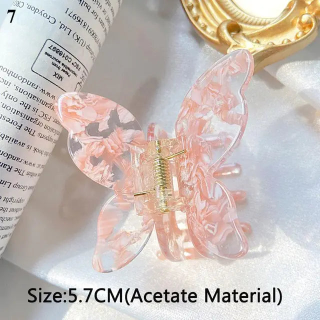 Sweet Fairy Butterfly Shape Hair Claws