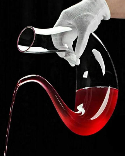 Crystal Swan Wine Decanter