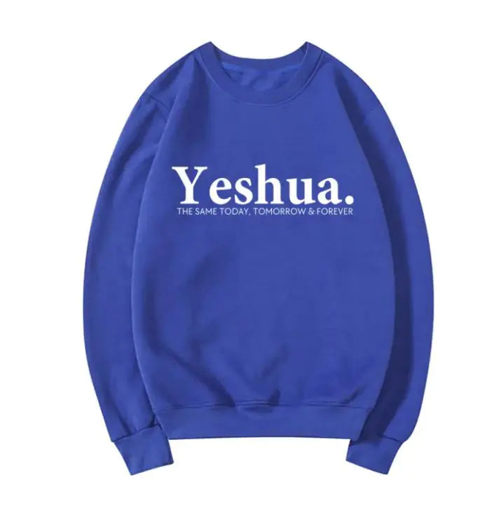 Vintage Yeshua Christian Sweatshirt Christian Apparel Faith