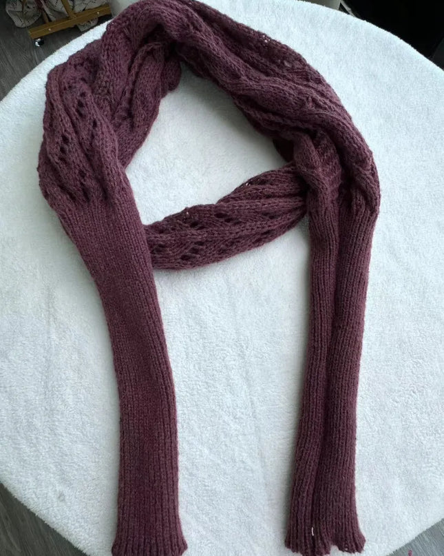 Knitted Double Sleeve Shawl