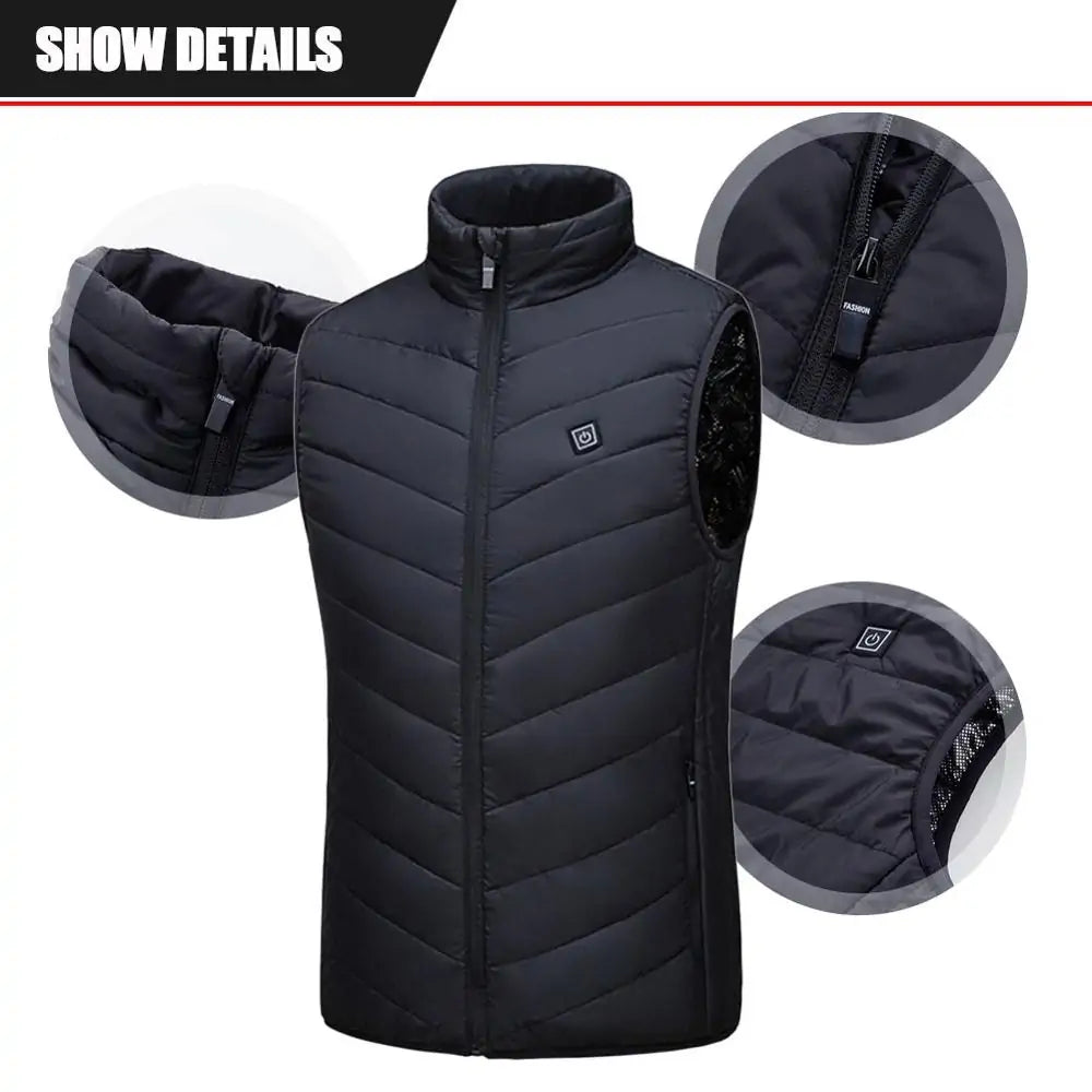 Outdoor USB Infrared Heating Vest