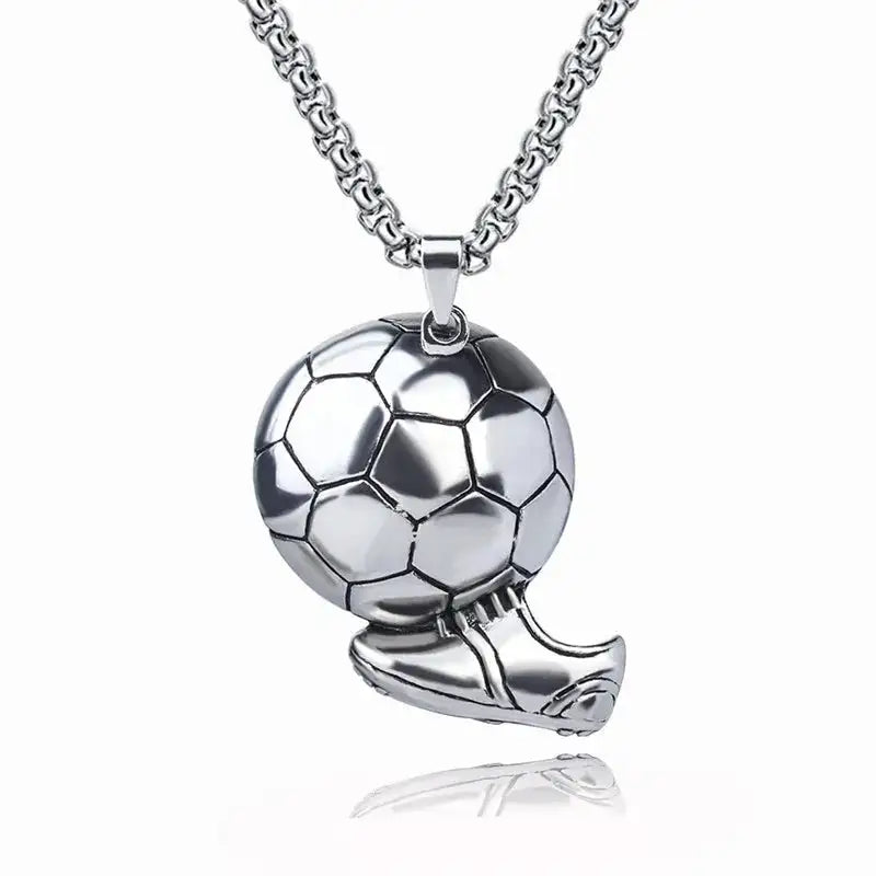 Soccer Shoe Pendant Necklace