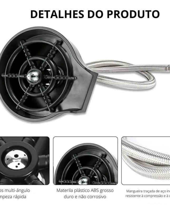 Kitchen Glass Rinser High Pressure