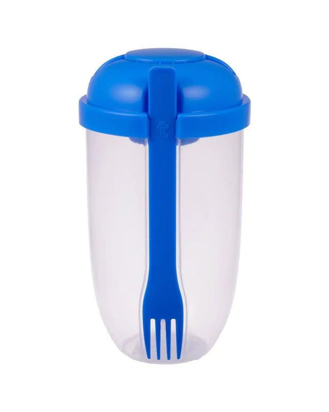 Cup Container with Fork Set