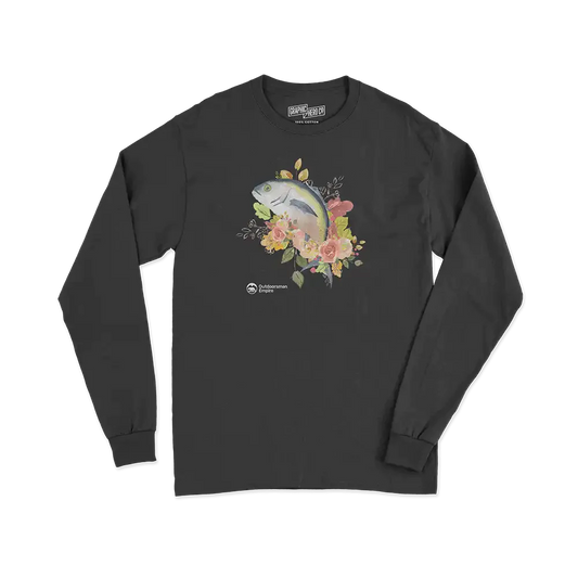 Fishing Flower' Long Sleeve Shirt