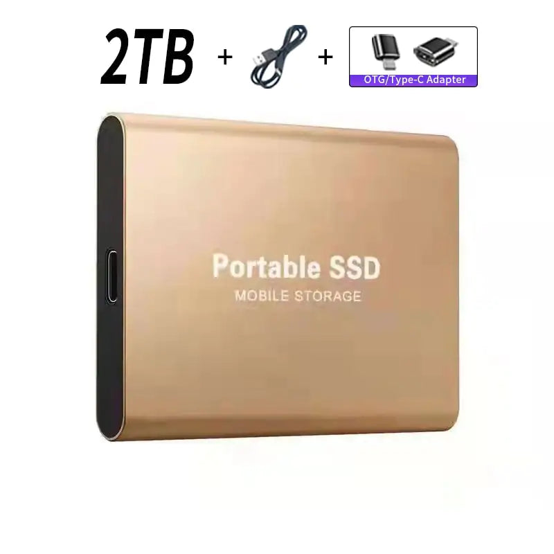 Portable SSD External Storage Hard Disks