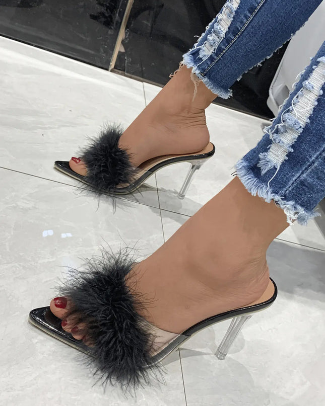 Pointed Toe Stiletto Sandals for Women