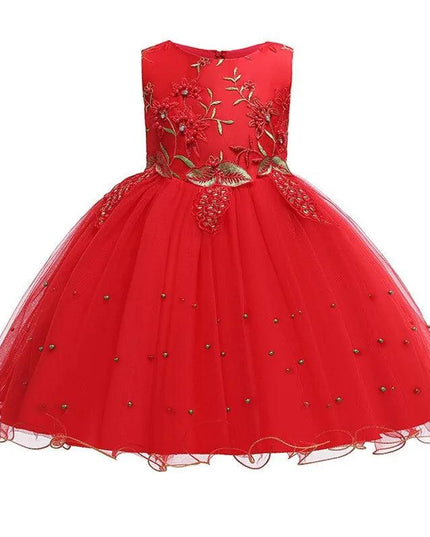 Flower Tulle Dress