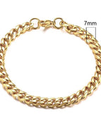 7mm Gold / 22cm