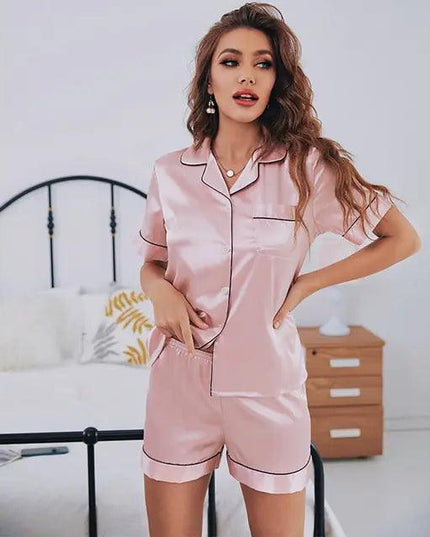Silk Satin Pajamas Set