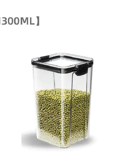 Plastic Sealed Cans Kitchen Storage Box