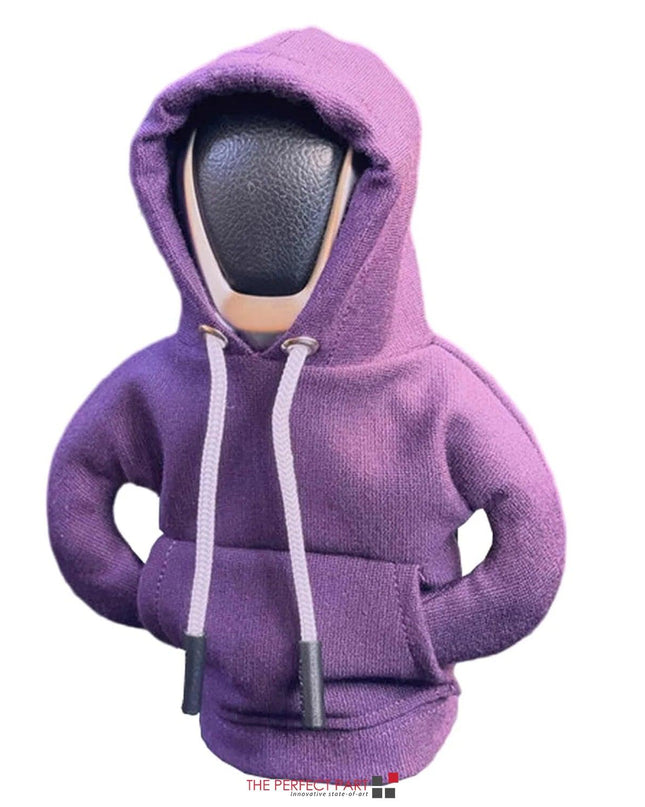 Car Gear Shift Cover Mini Hoodie Gear Shift Cover for Car Shifter Interior Trim