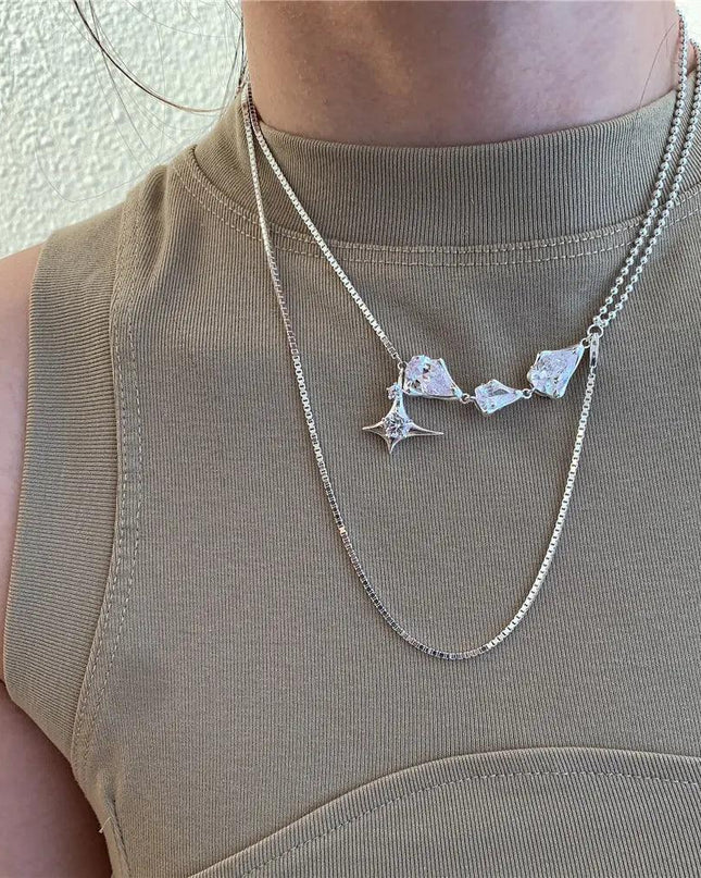 Water Drop Crystal Necklace