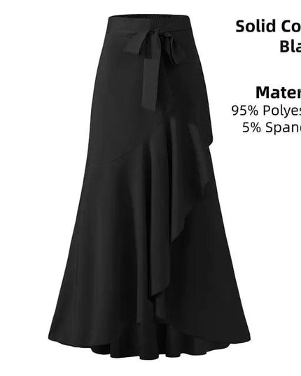 Casual Loose Ruffles Skirt